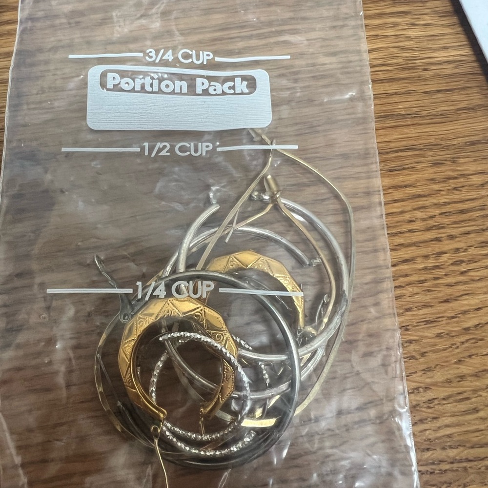Vintage mixed lot of hoops and earrings